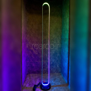 چراغ خواب آباژور مدرن کرنر لایت مدل بیضی RGB رونده کد501 برندROAR Roar - تصویر 1