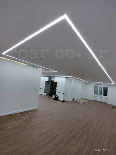 چراغ خطی لاینر توکار 25 وات عرض 4.7سانتی متر