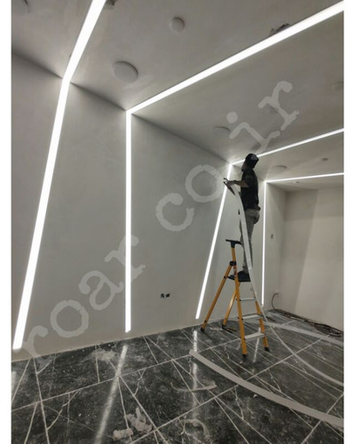 چراغ خطی لاینر توکار 25 وات عرض7.2 سانتی متر