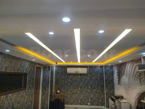 چراغ خطی لاینر توکار 25 وات عرض 10.2 سانتی متر