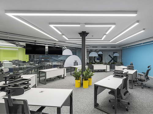 چراغ خطی لاینر روکار وآویز 25وات عرض 3.1 سانتی متر